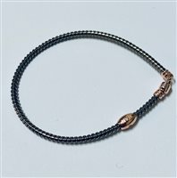 Bracelet Auritalia Man Brave Man in Silver Zircone B044/0579P - B044/0579P